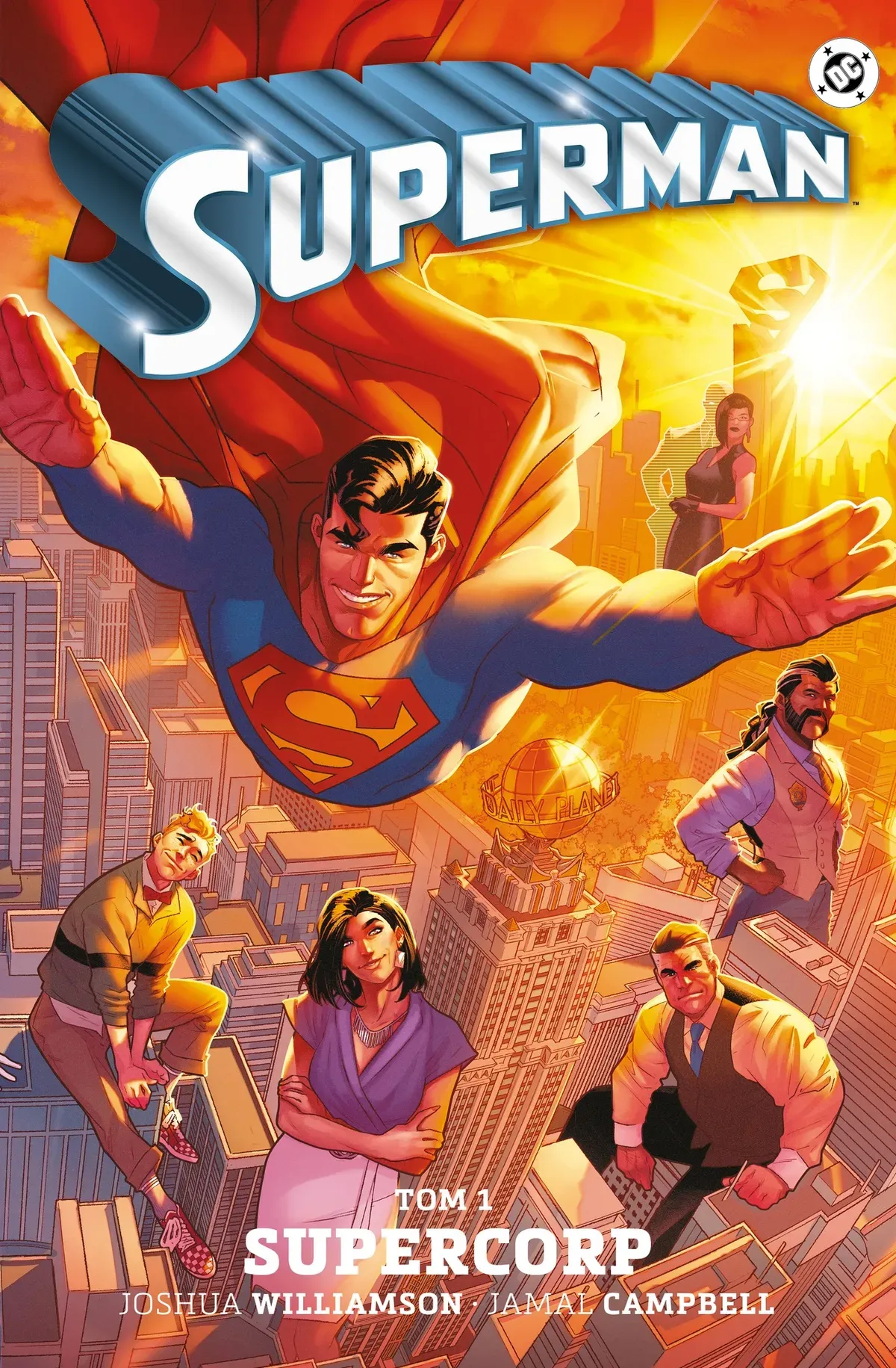 Superman #1. Supercorp. Joshua Williamson. Jamal Campbell. Recenzja