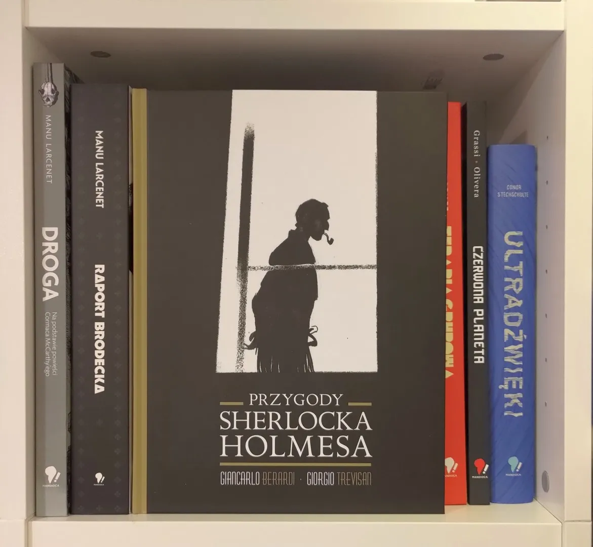 okładka komiksu „Przygody Sherlocka Holmesa”