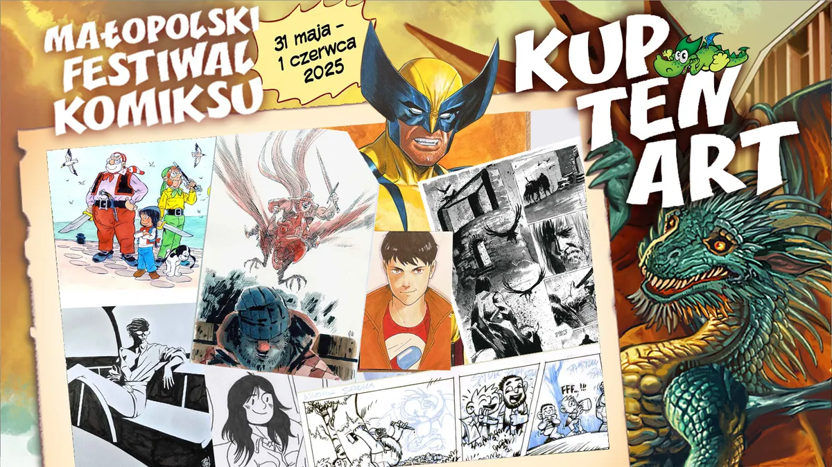 Kup Ten Art. Rysownicy komiksów wystawią swoje prace na sprzedaż podczas najbliższego MFK