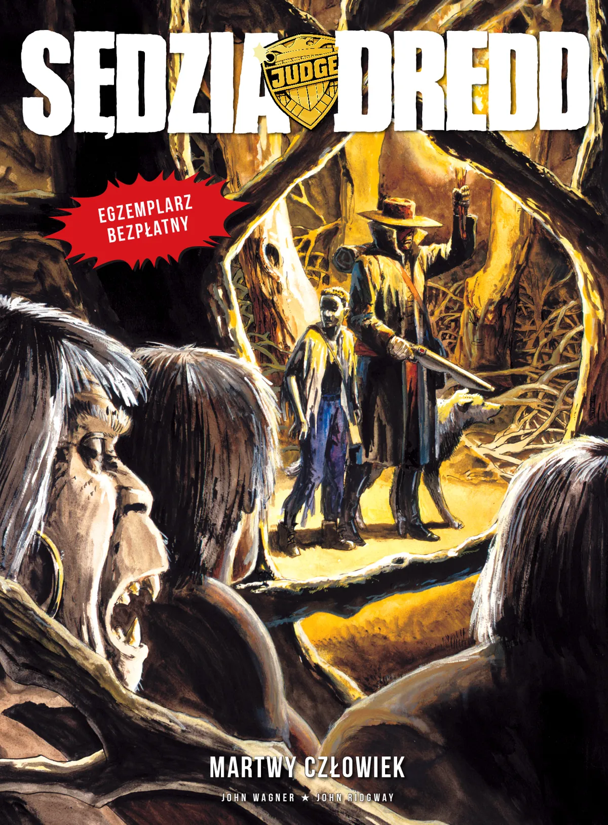 Ongrys dołoży darmowy komiks dla kupujących album Sędzia Dredd. Kompletne akta #20