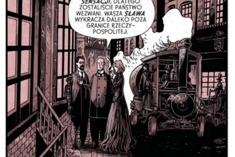 „Pani i pan Twardofscy” w „Nowej Fantastyce”. Nowy komiks z zagadką dla czytelników