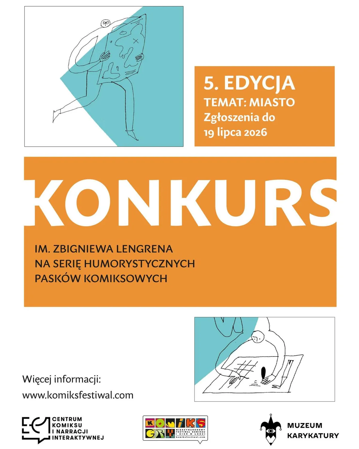 Ruszył konkurs na paski komiksowe im. Zbigniewa Lengrena. Tematem jest „Miasto”