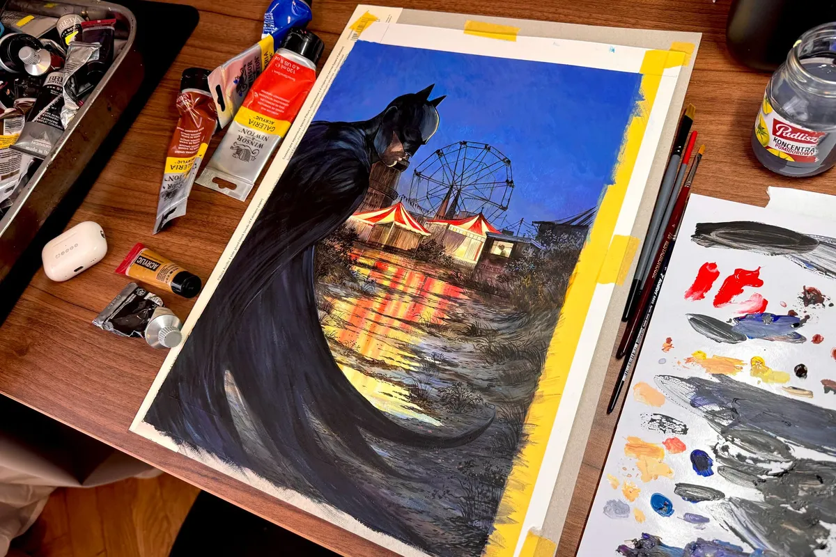 „Batman: H2SH” we wrześniu po polsku. Egmont szykuje okładkę Joanny Karpowicz