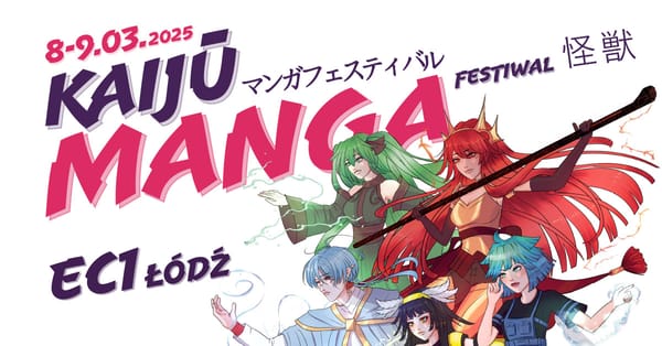 Kaiju Manga Festiwal w marcu w EC1