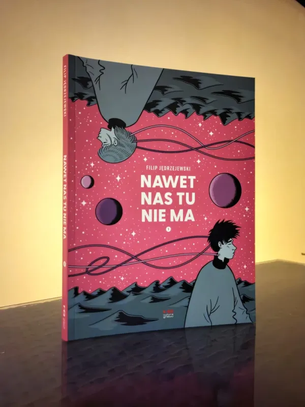 okładka komiksu „Nawet nas tu nie ma”