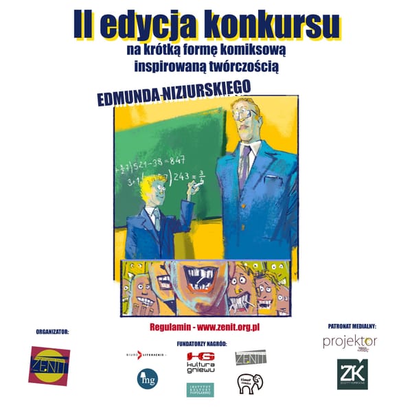 Konkurs na komiks inspirowany twórczością Edmunda Niziurskiego