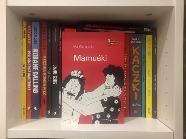 okładka komiksu "Mamuśki"