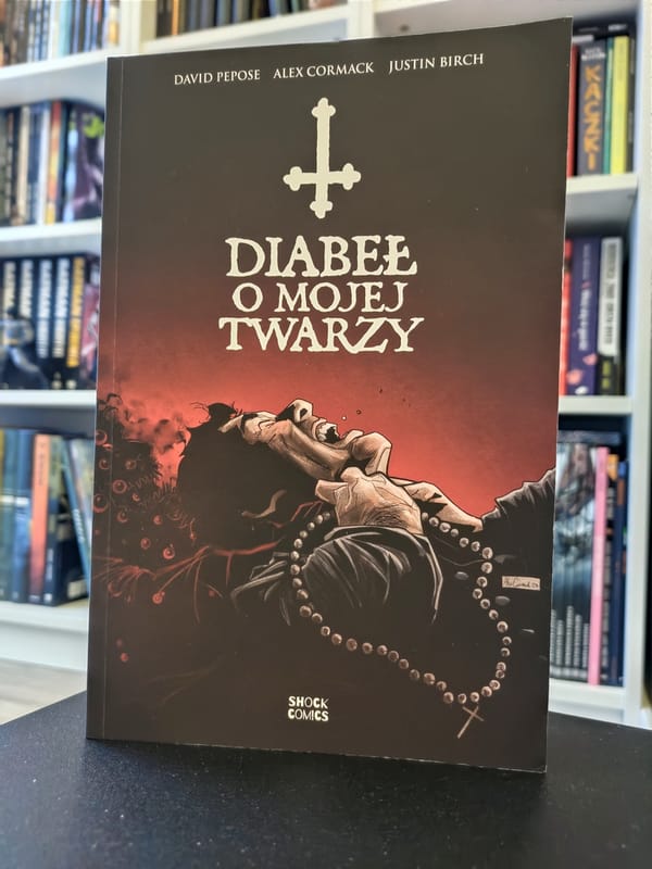 okładka komiksu "Diabeł o mojej twarzy"