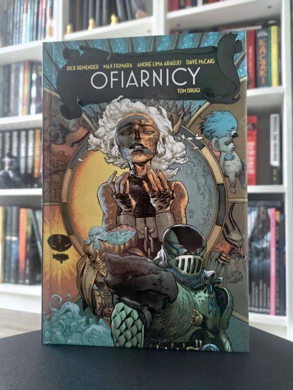 okładka komiksu „Ofiarnicy. Tom Drugi”
