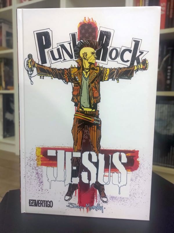 okładka komiksu „Punk Rock Jesus”