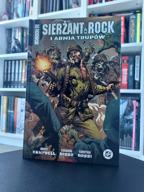 okładka komiksu „Sierżant Rock i armia trupów”