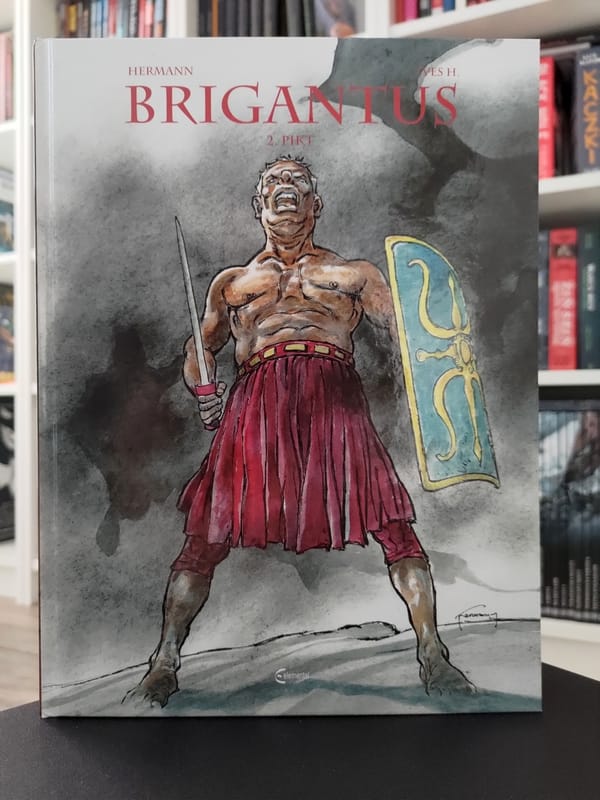 okładka komiksu „Brigantus. 2. Pikt.”