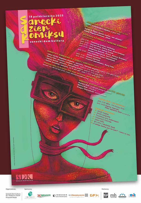 Sanocki Dzień Komiksu już 18 października. W programie premiera magazynu „SMAK”