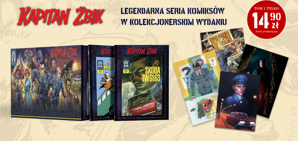 Kapitan Żbik - Hachette testuje nową kolekcję