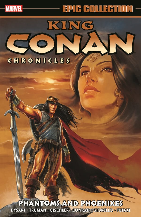 Król Conan z serii Epic Collection. Egmont zapowiedział na rok 2026 "Phantoms and Phoenixes"