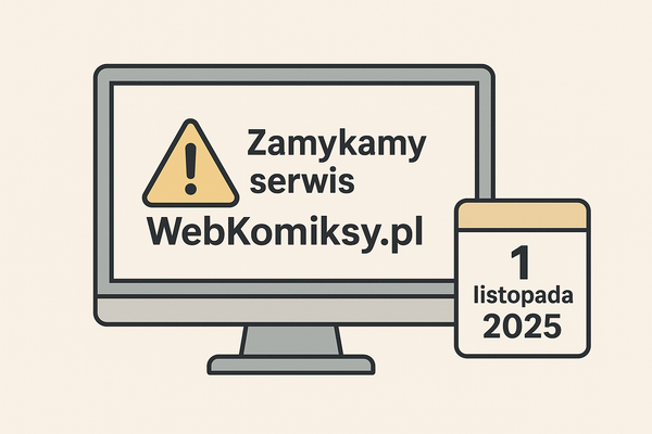 WebKomiksy.pl zamkną serwis 1 listopada 2025
