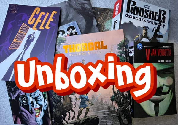 Unboxing: "Punisher War Journal", "Thorgal - Ruchome miasto", "Podróże Giliwera" i inne