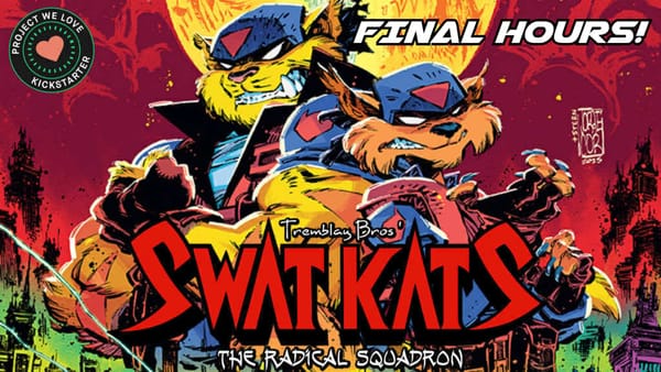 „Swat Kats” z rekordem na Kickstarterze. Największa zbiórka na pojedynczy zeszyt