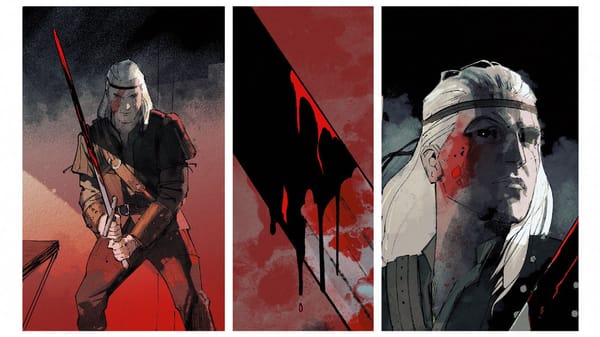 Michael Dowling zilustrował kultowe pierwsze opowiadanie o Wiedźminie. Premiera w Polsce w 2026 [galeria]