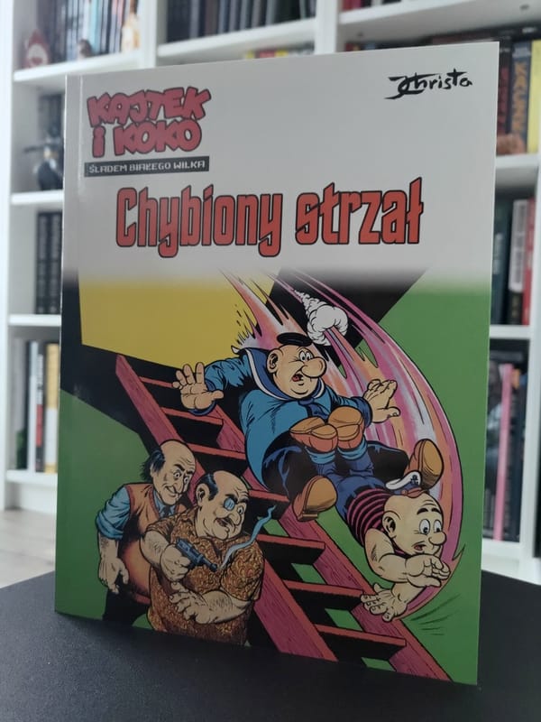 Kajtek i Koko. Chybiony strzał. Janusz Christa. Recenzja komiksu