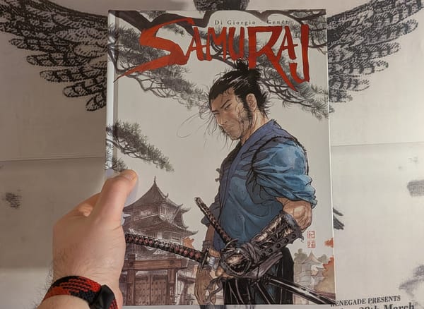 Bushidō po francusku, czyli o tym, jak Europejczycy opowiedzieli historię samuraja lepiej niż niejedno anime. „Samuraj" #1 - recenzja