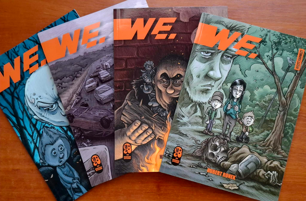 „W.E." na "legalu". Hubert Ronek wznowił pierwsze zeszyty już z numerem ISBN