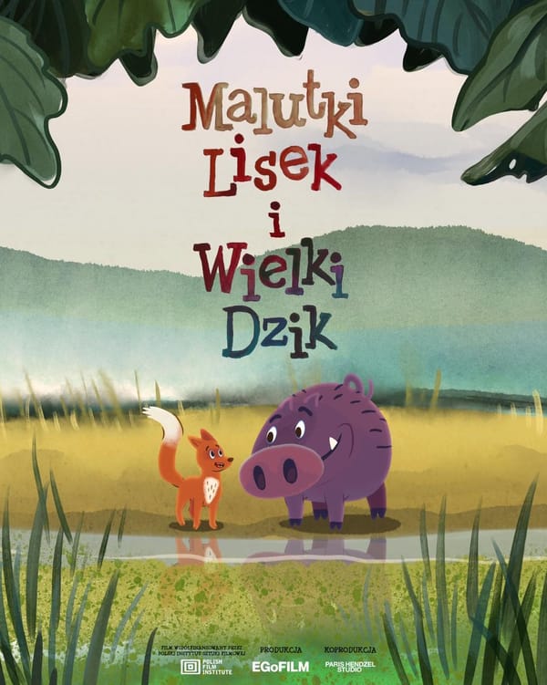 Komiks „Malutki Lisek i Wielki Dzik” Bereniki Kołomyckiej zmierza na ekrany