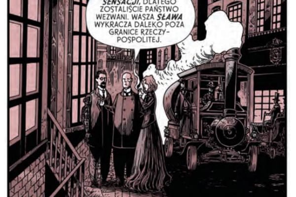 „Pani i pan Twardofscy” w „Nowej Fantastyce”. Nowy komiks z zagadką dla czytelników