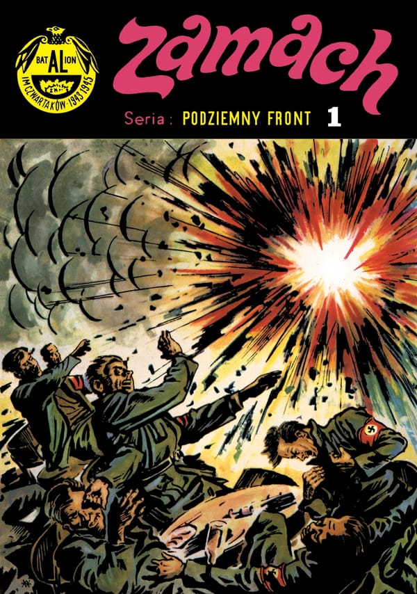 Ongrys zapowiada wznowienie komiksu „Podziemny front. Zamach”