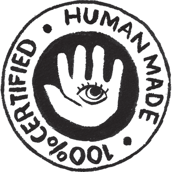 Oni Press pokazuje znak „100% HUMAN-MADE”. Komiksy bez AI mają dostać własne oznaczenie
