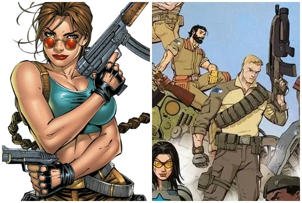 Lara Croft oficjalnie wchodzi do świata G.I. Joe