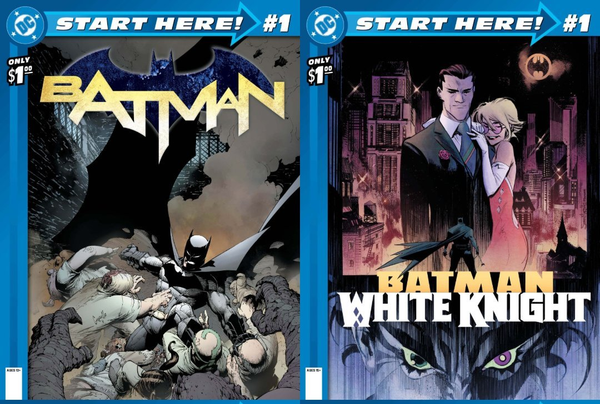 DC uruchamia Start Here. Cztery zeszyty z Batmanem po dolarze