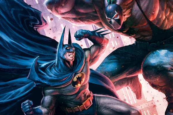 „Batman: Knightfall” z 10-minutowym fragmentem. Animowana trylogia zaczyna od Azraela i Bane’a