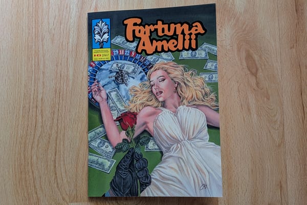 „Fortuna Amelii" - recenzja wznowienia komiksu Jerzego Wróblewskiego i Jerzego Wolena