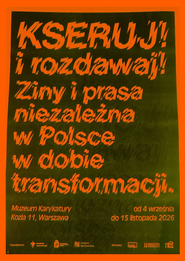 „Kseruj i rozdawaj!”. Ziny z lat 80. i 90. trafią do Muzeum Karykatury