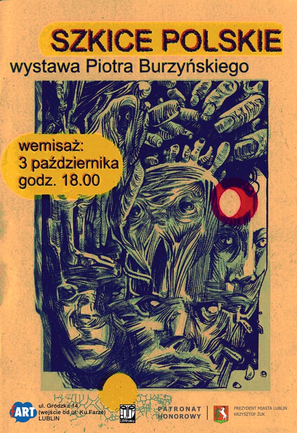 Piotr Burzyński pokaże „Szkice Polskie”. Przygotowuje również komiks o Lublinie