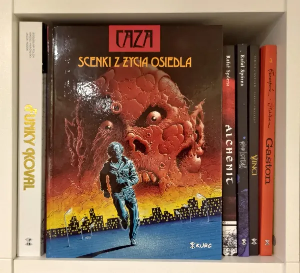 okładka komiksu "Scenki z życia osiedla"