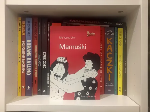 okładka komiksu "Mamuśki"