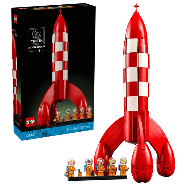 Rakieta Tintina trafiła do LEGO. Klasyka komiksu wchodzi do mainstreamowego kolekcjonerstwa