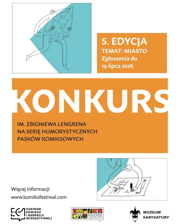 Ruszył konkurs na paski komiksowe im. Zbigniewa Lengrena. Tematem jest „Miasto”