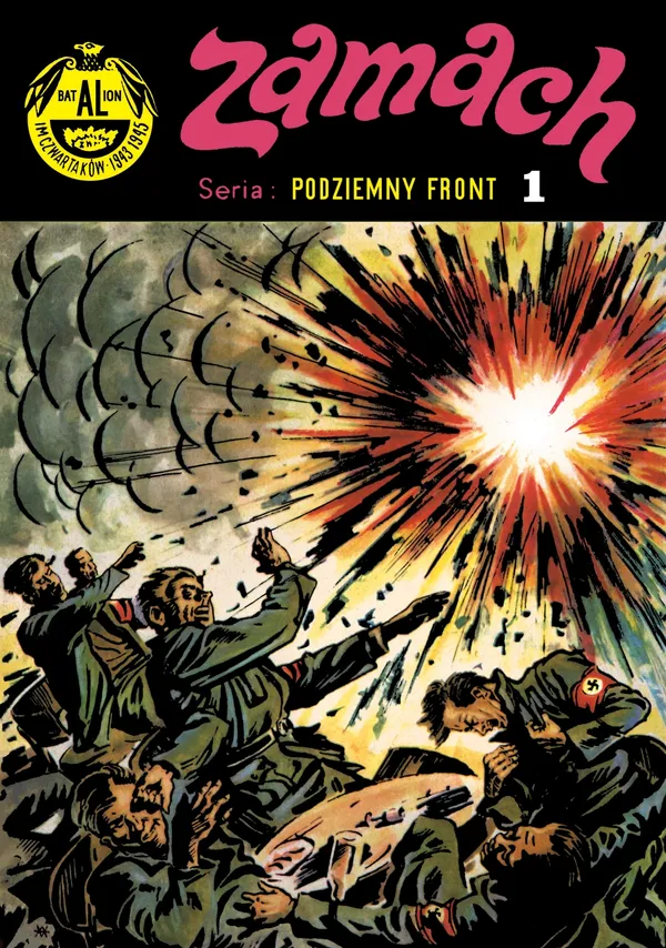 Ongrys zapowiada wznowienie komiksu „Podziemny front. Zamach”