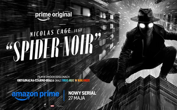 Spider-Man w cieniu neonów i papierosowego dymu. „Spider-Noir” jutro trafia na Prime Video