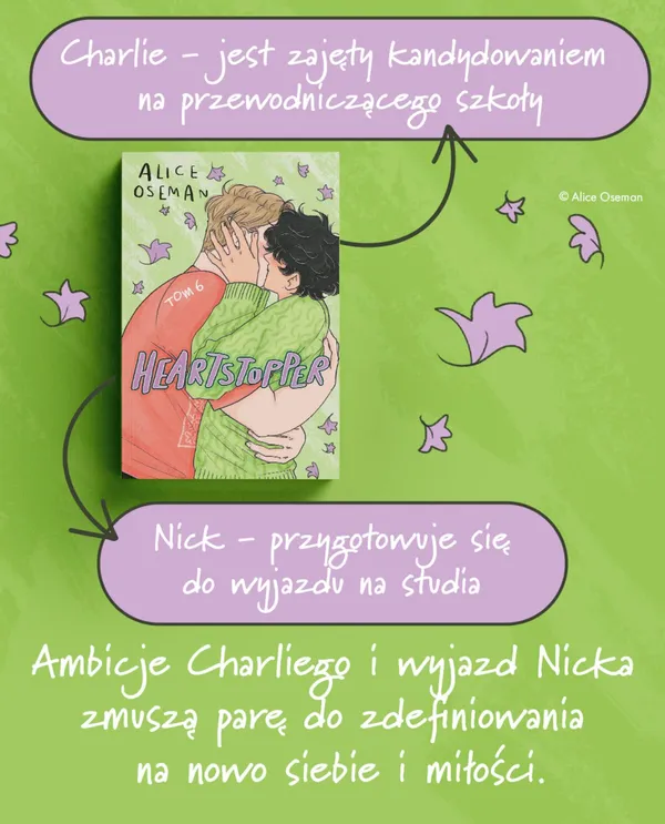 „Heartstopper” tom 6 z polską premierą 2 lipca. Alice Oseman zamyka kultową serię