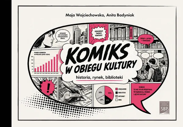 „Komiks w obiegu kultury” w przedsprzedaży. Nowa książka o rynku i bibliotekach