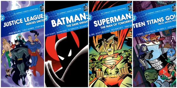 DC Compact Comics Adventures. Batman, Superman i Liga Sprawiedliwości w małym formacie