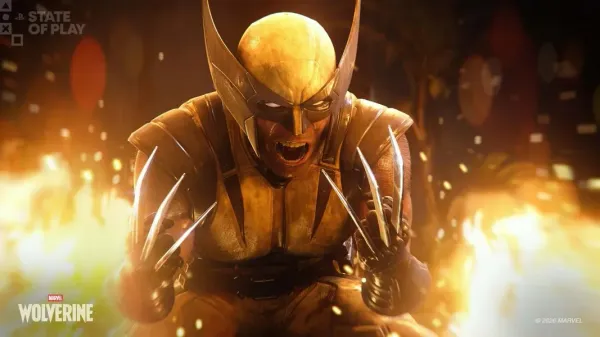 Wolverine walczący z uzbrojonymi przeciwnikami w grze „Marvel’s Wolverine” od Insomniac Games