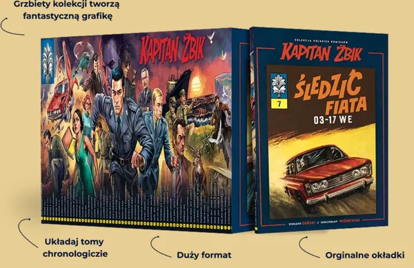 „Kapitan Żbik” od Hachette coraz bliżej. Kolekcja ma mieć 57 tomów