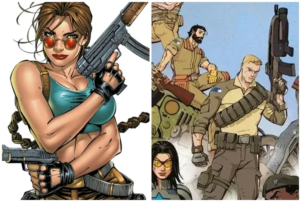 Lara Croft oficjalnie wchodzi do świata G.I. Joe