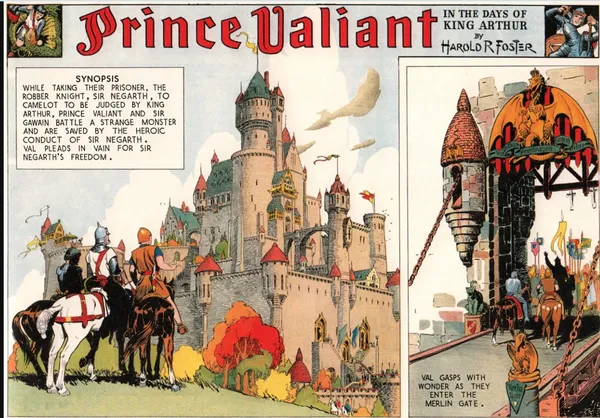 Studio Lain chce wydać „Prince Valianta” Hala Fostera