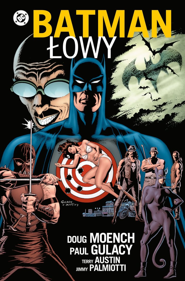 Batman. Łowy - przykładowe plansze komiksu. Premiera 22 stycznia